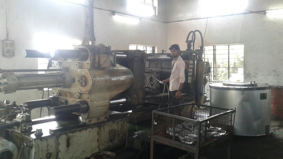 400T HMT aluminium pressure die casting machine Chennai